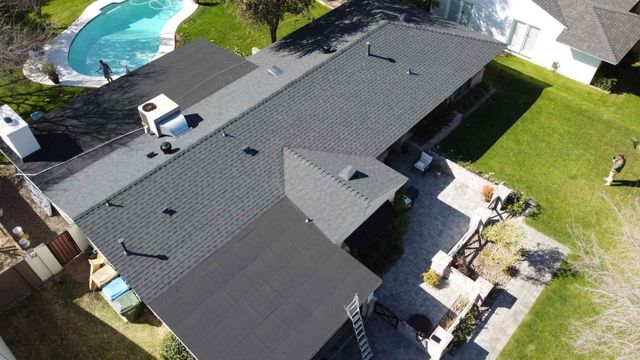 Roofing work